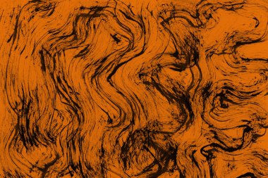 turuncu mürekkep doku, arka plan