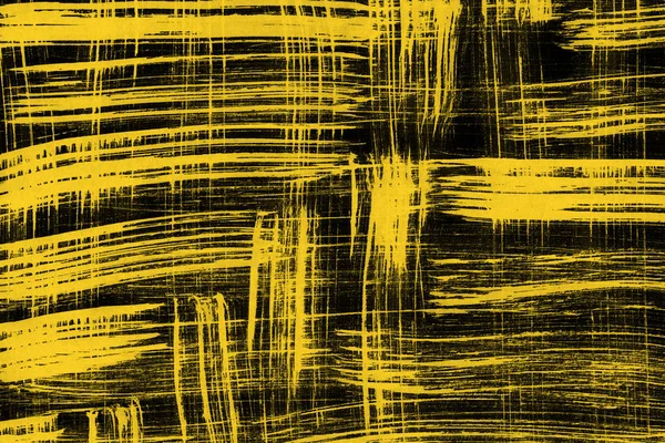 Texture Inchiostro Giallo Sfondo Astratto — Foto Stock