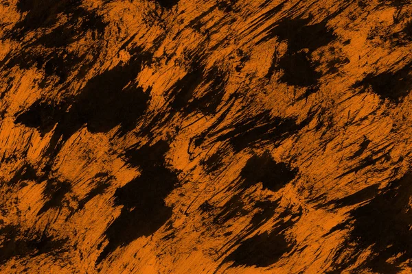 Oranje Inkt Textuur Abstracte Achtergrond — Stockfoto