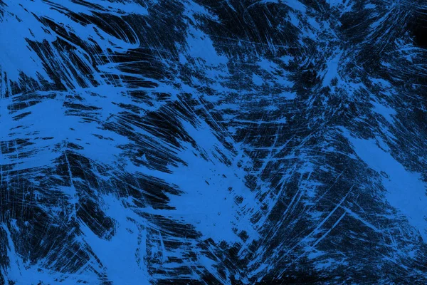 Kék Tintával Textúra Absztrakt Háttér — Stock Fotó
