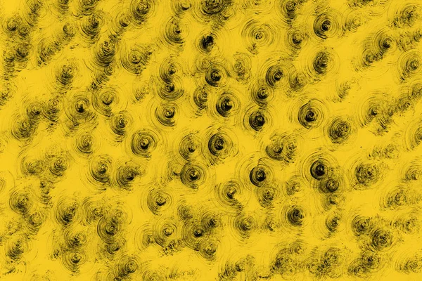 黄色のインクの質感 抽象的な背景 — ストック写真