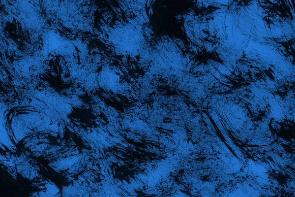 Texture Encre Bleue Fond Abstrait — Photo