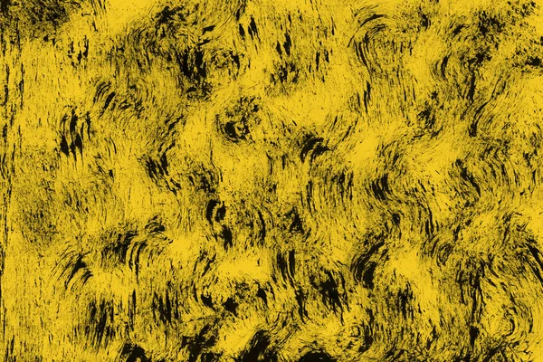 Желтая Текстура Чернил Абстрактный Фон — стоковое фото