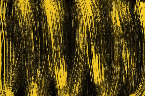 Fondo Pantalla Abstracto Pintura Amarilla Salpica Textura —  Fotos de Stock
