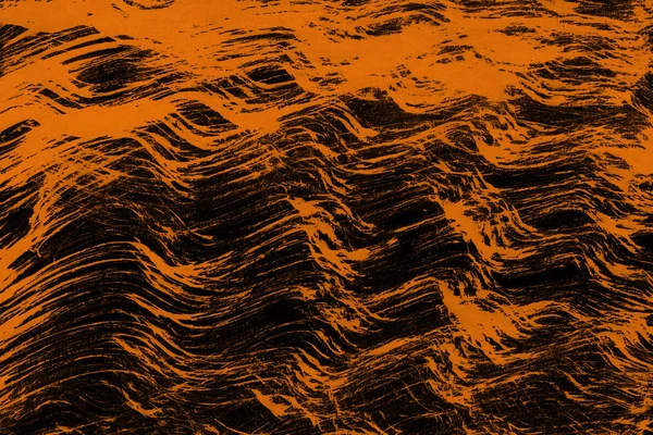 オレンジ インクの質感 抽象的な背景 — ストック写真