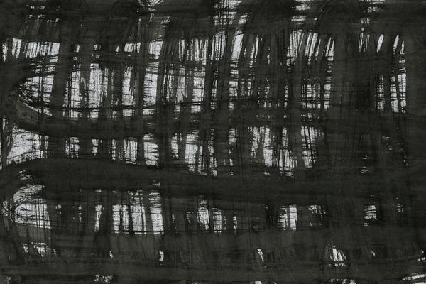 Soyut Beyaz boya doku siyah arka plan üzerine splatters