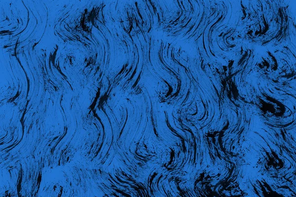 Soyut Duvar Kağıdı Mavi Boya Doku Splatters — Stok fotoğraf