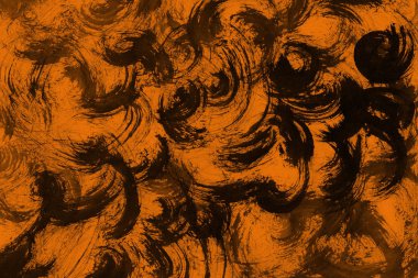 turuncu mürekkep doku, arka plan