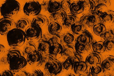 turuncu mürekkep doku, arka plan