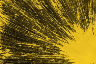 soyut duvar kağıdı, sarı boya doku splatters 