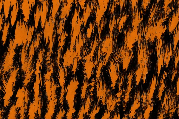 Oranje Inkt Textuur Abstracte Achtergrond — Stockfoto