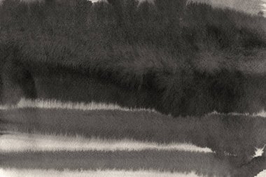 Kağıt arka plan üzerinde siyah mürekkep