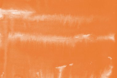 Kağıt arka plan üzerinde turuncu mürekkep