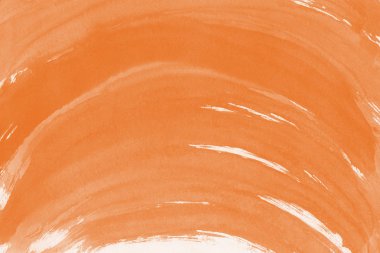 Kağıt arka plan üzerinde turuncu mürekkep