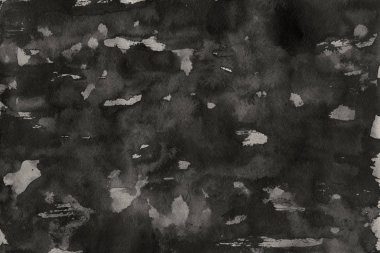 Kağıt arka plan üzerinde siyah mürekkep