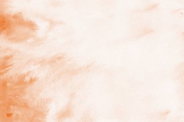 Kağıt arka plan üzerinde turuncu mürekkep