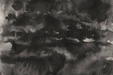 Kağıt arka plan üzerinde siyah mürekkep