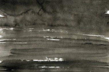 Kağıt arka plan üzerinde siyah mürekkep