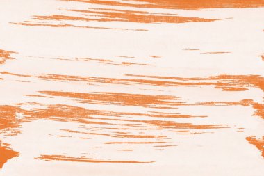 Kağıt arka plan üzerinde turuncu mürekkep