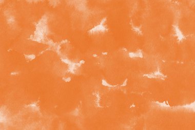 Kağıt arka plan üzerinde turuncu mürekkep