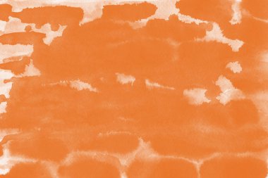 Kağıt arka plan üzerinde turuncu mürekkep