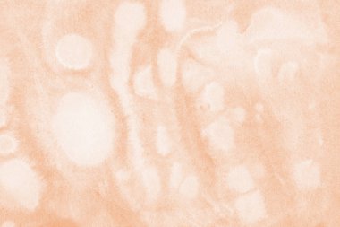 Kağıt arka plan üzerinde turuncu mürekkep