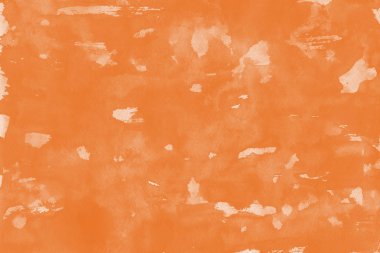 Kağıt arka plan üzerinde turuncu mürekkep