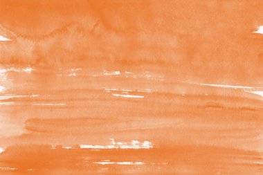 Kağıt arka plan üzerinde turuncu mürekkep