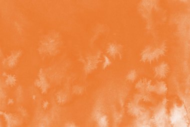 Kağıt arka plan üzerinde turuncu mürekkep