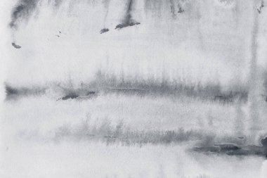 Kağıt arka plan üzerinde siyah mürekkep