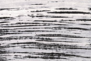 Kağıt arka plan üzerinde siyah mürekkep