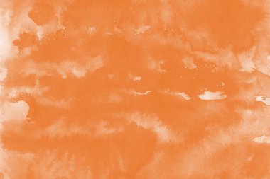 Kağıt arka plan üzerinde turuncu mürekkep