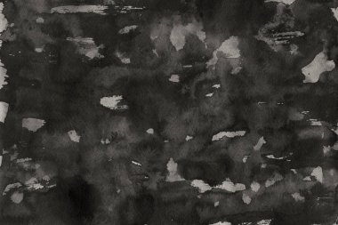 Kağıt arka plan üzerinde siyah mürekkep