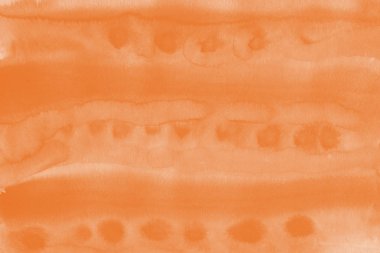 Kağıt arka plan üzerinde turuncu mürekkep