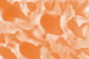 Kağıt arka plan üzerinde turuncu mürekkep