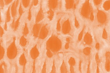 Kağıt arka plan üzerinde turuncu mürekkep