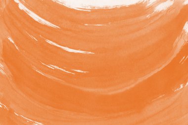 Kağıt arka plan üzerinde turuncu mürekkep