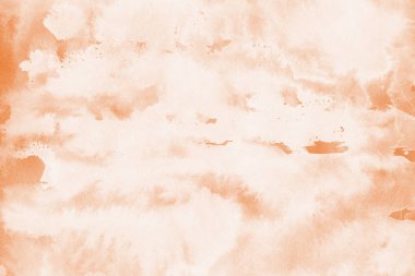 Kağıt arka plan üzerinde turuncu mürekkep