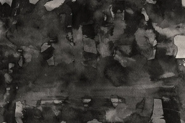 Zwarte Inkt Papier Abstracte Achtergrond — Stockfoto
