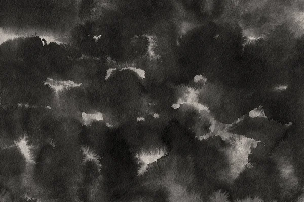 Papír Absztrakt Háttér Fekete Tintával — Stock Fotó