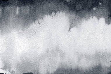 Kağıt arka plan üzerinde siyah mürekkep