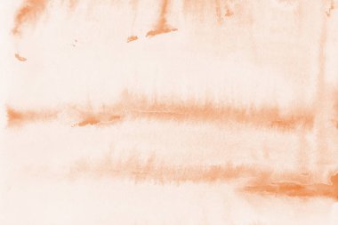 Kağıt arka plan üzerinde turuncu mürekkep