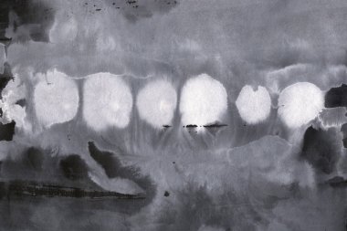 Kağıt arka plan üzerinde siyah mürekkep