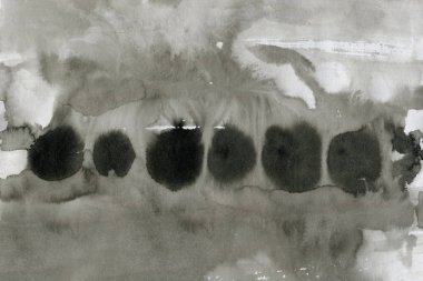 Kağıt arka plan üzerinde siyah mürekkep