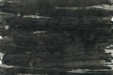 Kağıt arka plan üzerinde siyah mürekkep