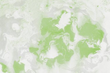 Yeşil mermer arka plan boya ile doku sıçramalarına