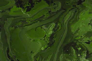 Yeşil mermer arka plan boya ile doku sıçramalarına