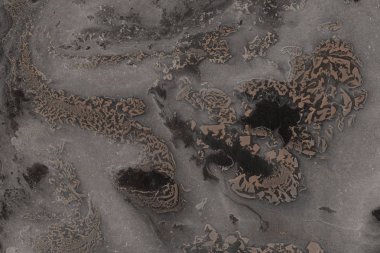 Turuncu mermer arka plan boya ile doku sıçramalarına