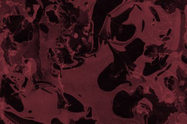 Boya desenli kırmızı mermer arkaplan