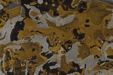 Mermer boya desenli altın soyut arkaplan